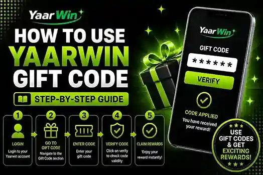 How to use Yaarwin gift code: step-by-step guide 