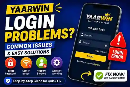 Yaarwin Login Problem Fix