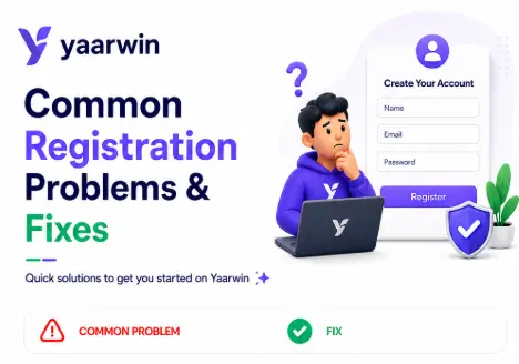 yaarwin registration problem and fix